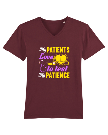 PATIENTS Burgundy