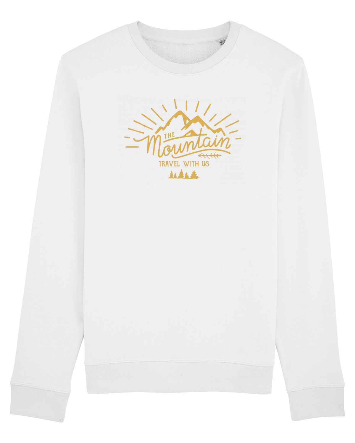 Bluză mânecă lungă Unisex Rise White