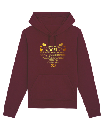 WIFE Burgundy