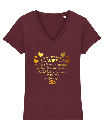 WIFE Burgundy