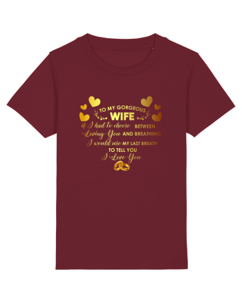 WIFE Burgundy