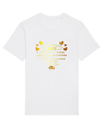 WIFE Tricou mânecă scurtă Unisex Rocker