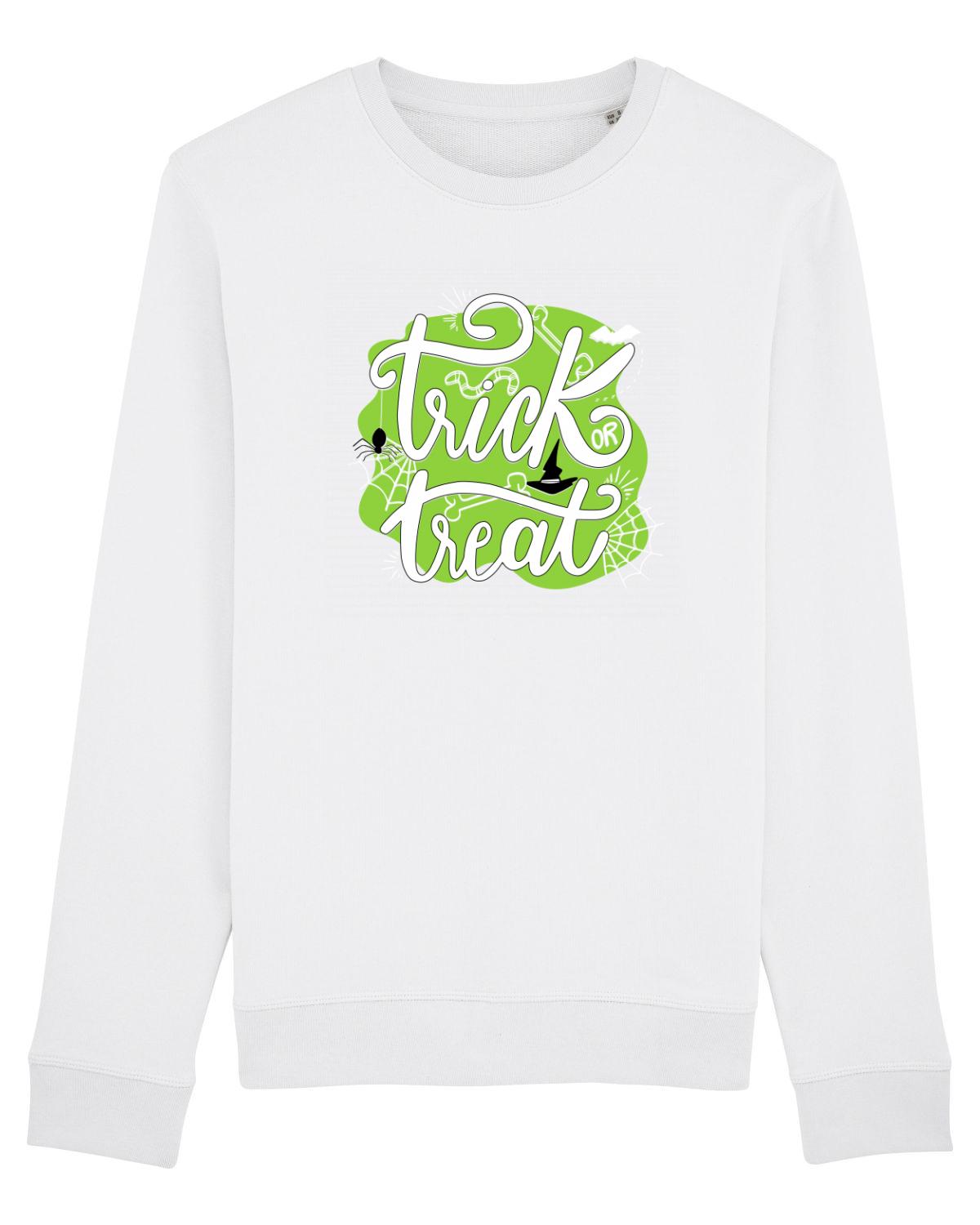 Bluză mânecă lungă Unisex Rise White