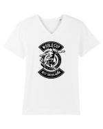 Soccer World Cup Black Tricou mânecă scurtă guler V Bărbat Presenter