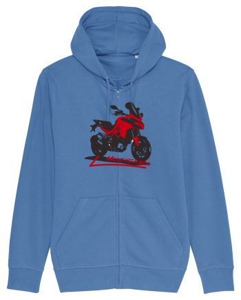 Motorcycles are indeed fun Bright Blue