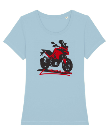 Motorcycles are indeed fun Sky Blue