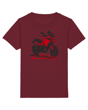 Motorcycles are indeed fun Burgundy
