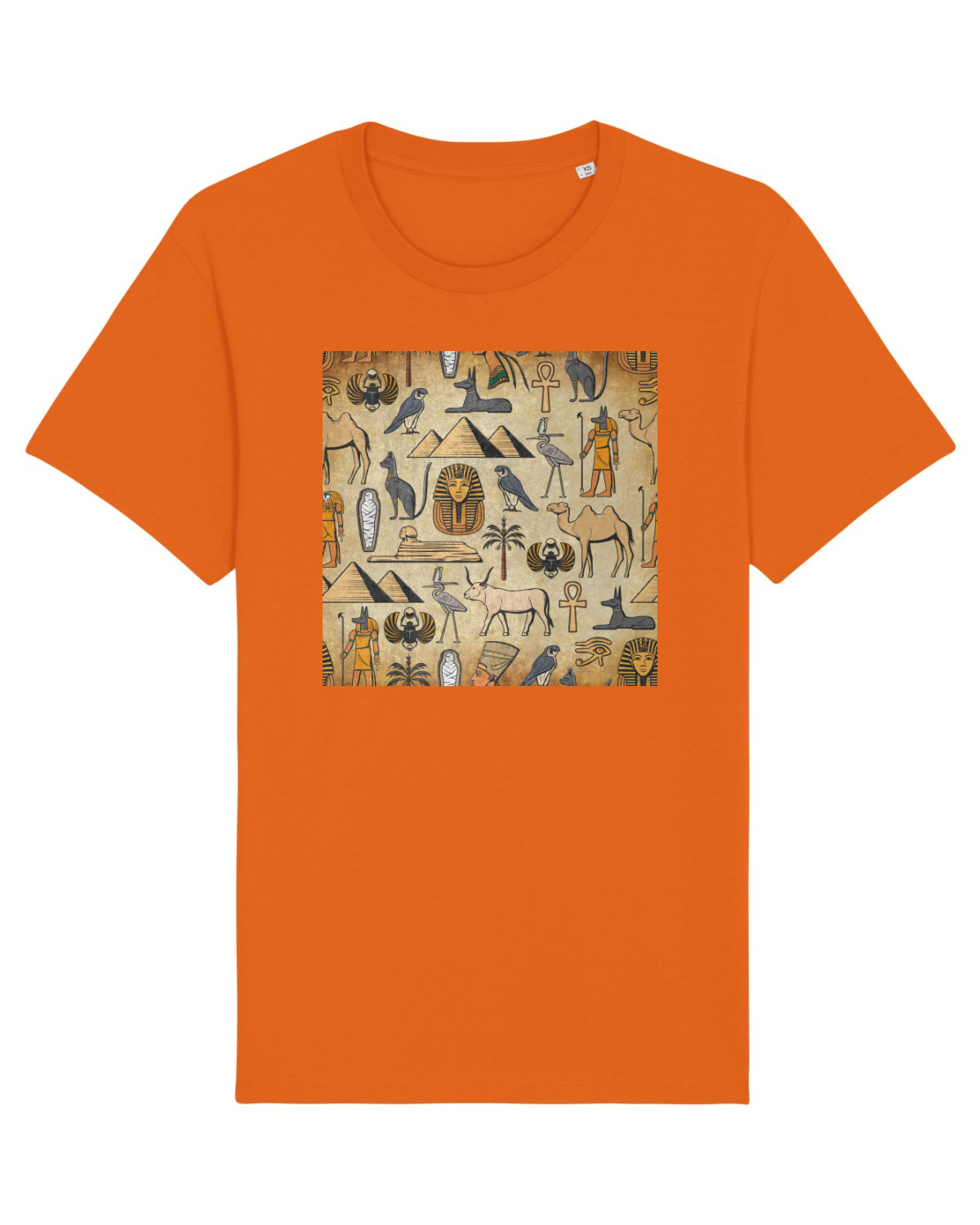 Tricou mânecă scurtă Unisex Rocker Bright Orange