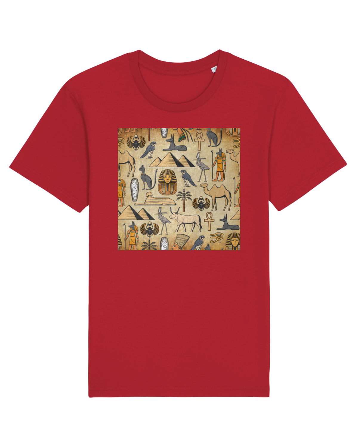 Tricou mânecă scurtă Unisex Rocker Red