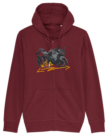 Motorcycles are really fun Burgundy