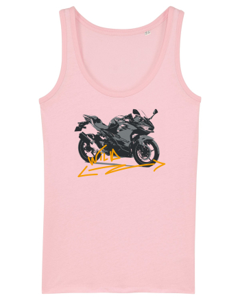 Motorcycles are really fun Cotton Pink