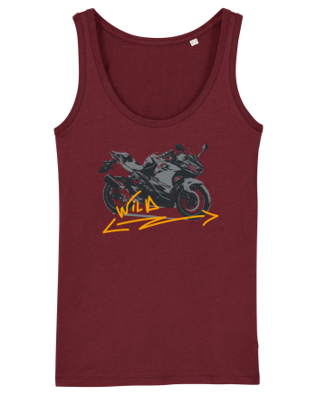 Motorcycles are really fun Burgundy