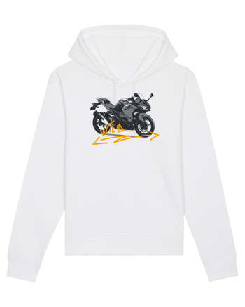 Motorcycles are really fun White
