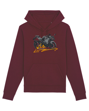 Motorcycles are really fun Burgundy