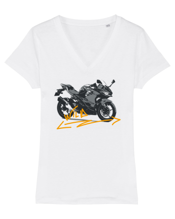Motorcycles are really fun White