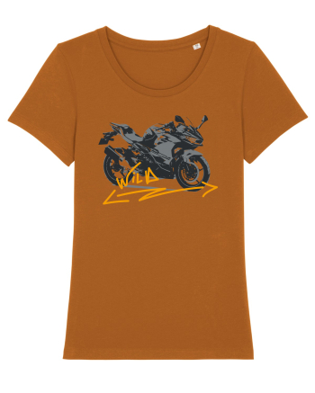 Motorcycles are really fun Roasted Orange