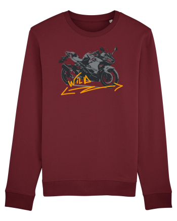 Motorcycles are really fun Burgundy