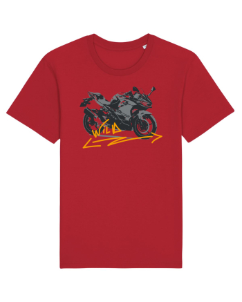 Motorcycles are really fun Red