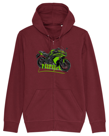 Motorcycles are always fun Burgundy