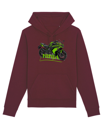 Motorcycles are always fun Burgundy