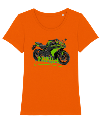 Motorcycles are always fun Bright Orange