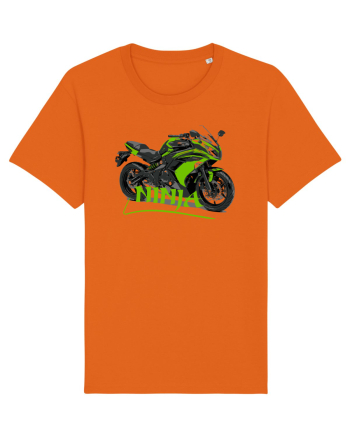 Motorcycles are always fun Bright Orange