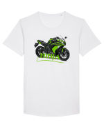 Motorcycles are always fun Tricou mânecă scurtă guler larg Bărbat Skater