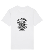 Burger Bones Black Tricou mânecă scurtă Unisex Rocker