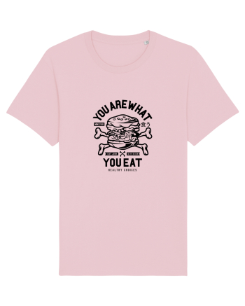 Burger Bones Black Cotton Pink