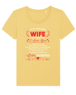 WIFE Tricou mânecă scurtă guler larg fitted Damă Expresser