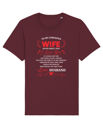 WIFE Burgundy