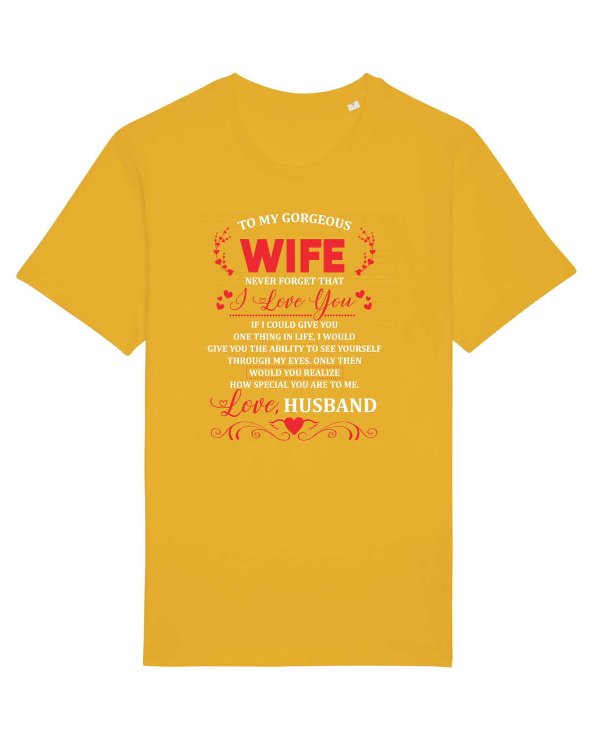 Tricou mânecă scurtă Unisex Rocker Spectra Yellow