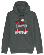 WINE Hanorac cu fermoar Unisex Connector