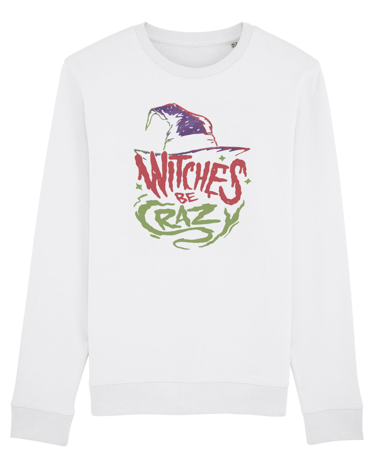 Bluză mânecă lungă Unisex Rise White