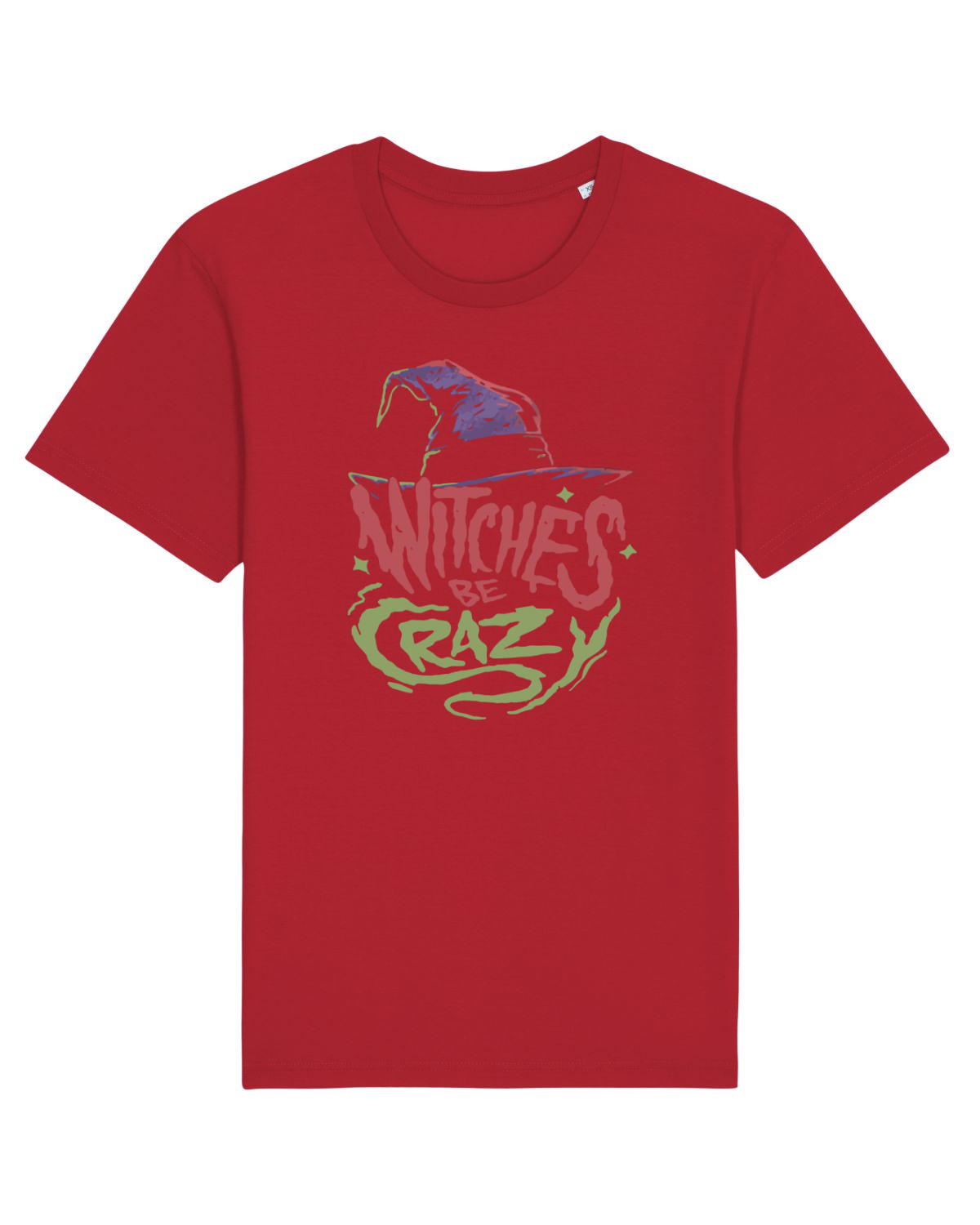 Tricou mânecă scurtă Unisex Rocker Red