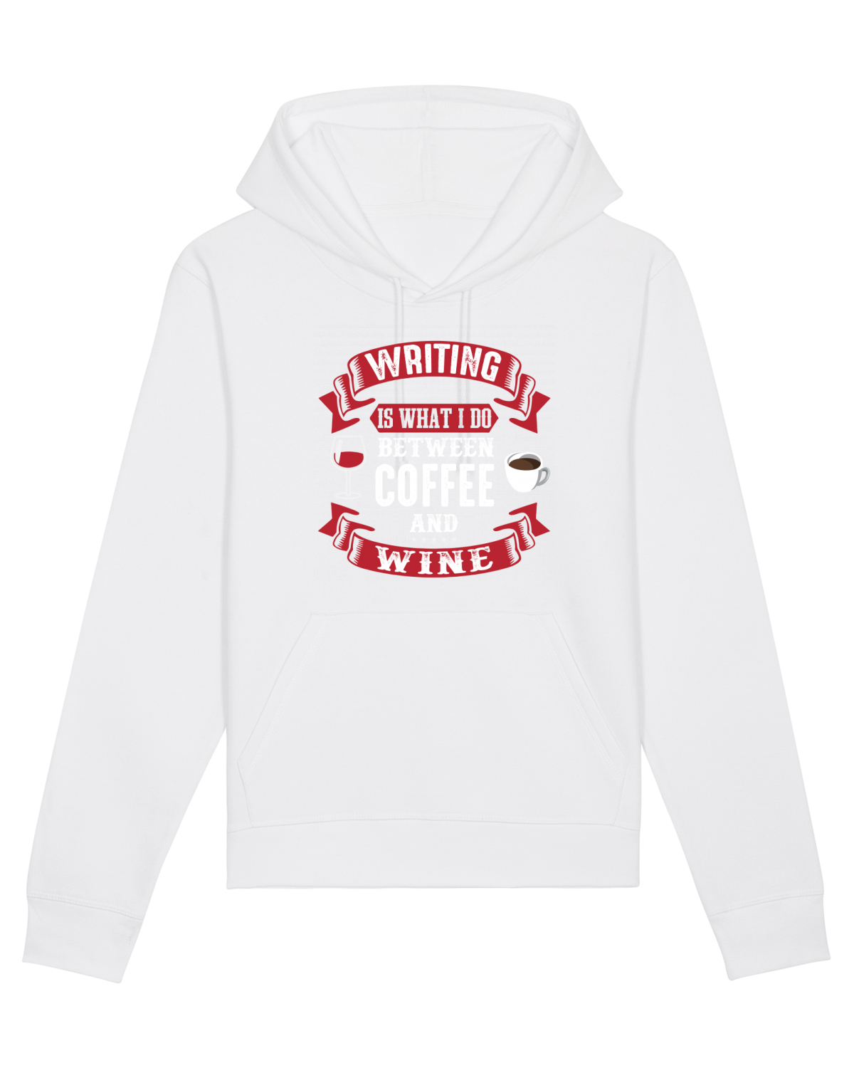 Hanorac Unisex Drummer White
