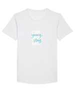 TEACHER Tricou mânecă scurtă guler larg Bărbat Skater