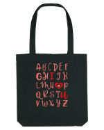 ABC I Love You Sacoșă textilă