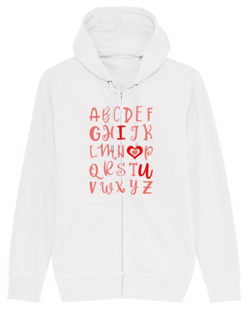 ABC I Love You White