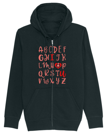 ABC I Love You Black