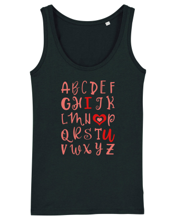 ABC I Love You Black