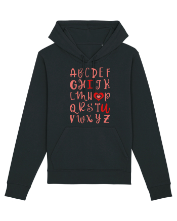 ABC I Love You Black