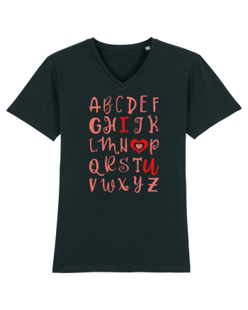 ABC I Love You Black