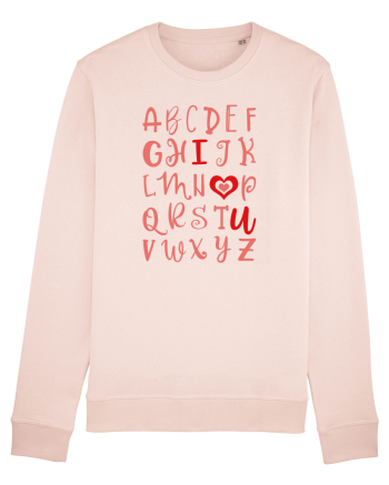 ABC I Love You Candy Pink