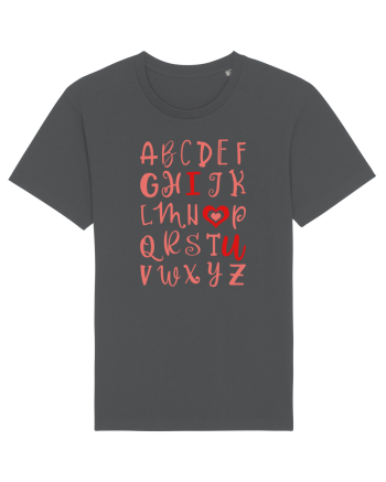 ABC I Love You Anthracite