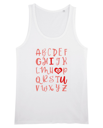 ABC I Love You White