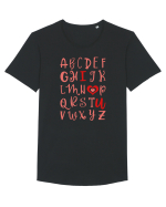 ABC I Love You Tricou mânecă scurtă guler larg Bărbat Skater