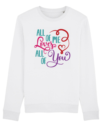 All of me Loves All of You White