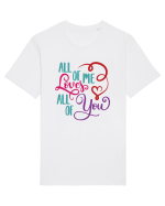 All of me Loves All of You Tricou mânecă scurtă Unisex Rocker