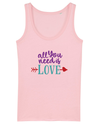 All you need is Love Cotton Pink